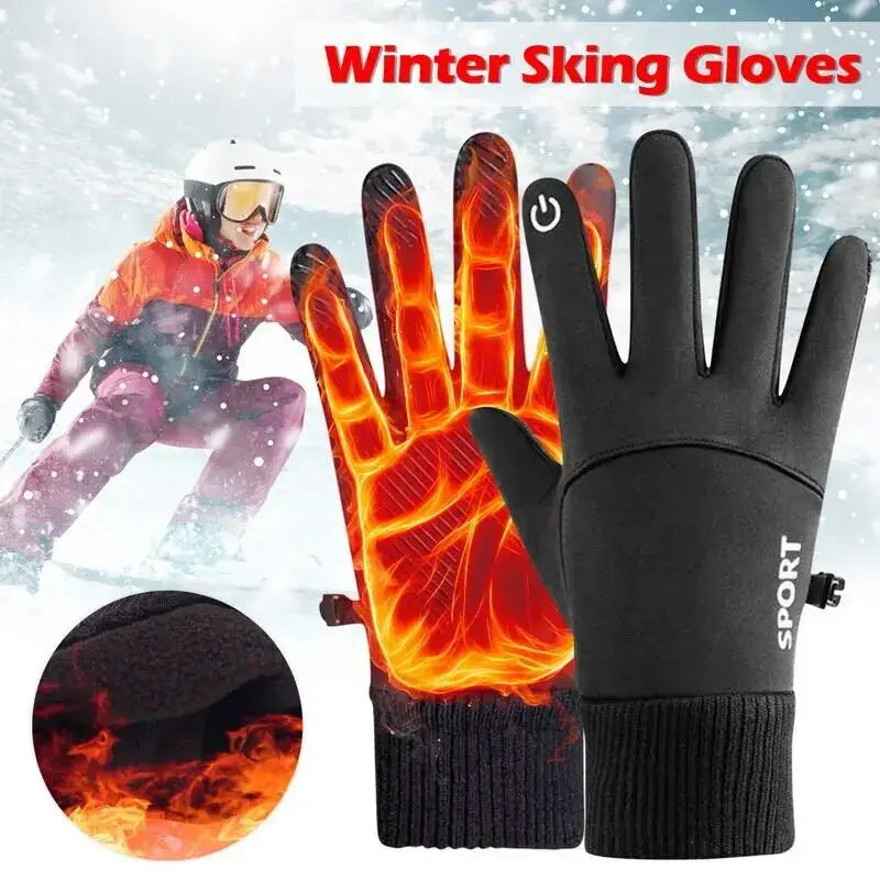 Touchscreen Winter Gloves – Waterproof, Warm & Phone-Friendly