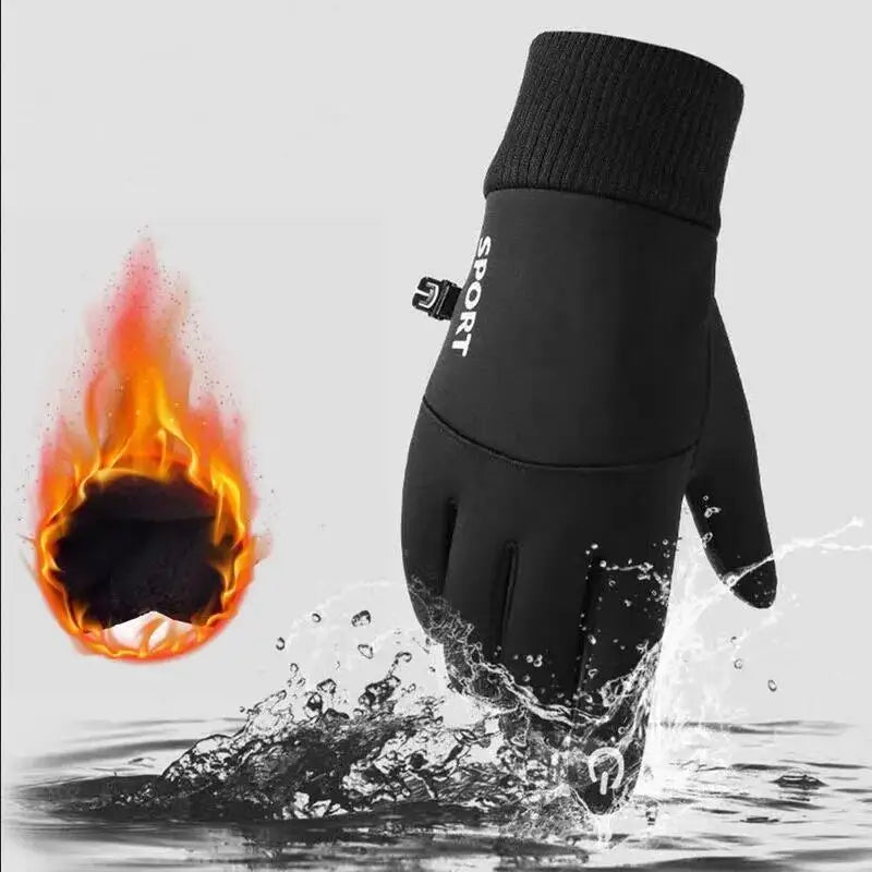 Touchscreen Winter Gloves – Waterproof, Warm & Phone-Friendly