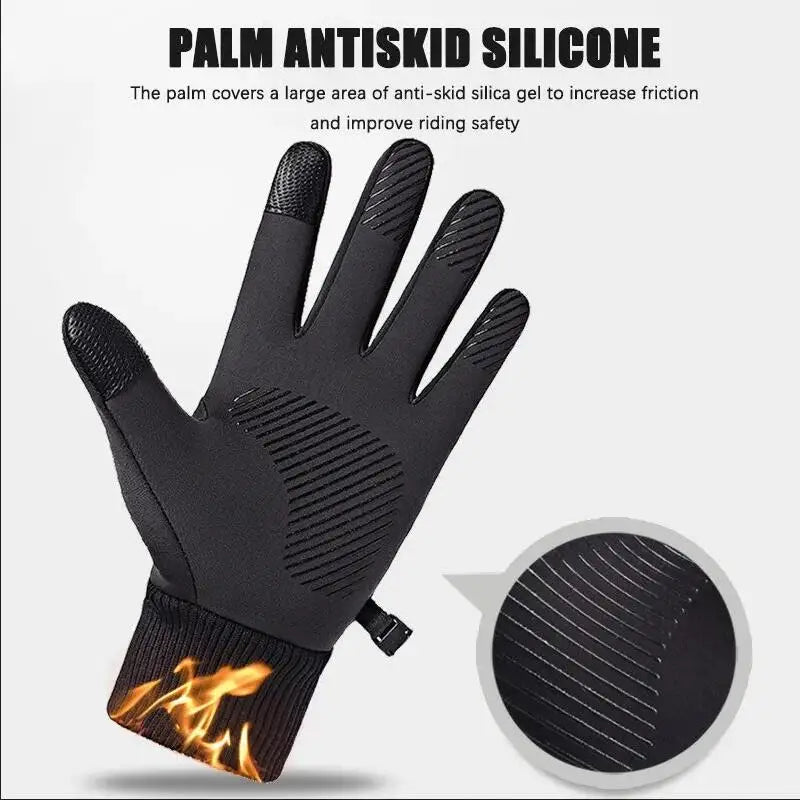 Touchscreen Winter Gloves – Waterproof, Warm & Phone-Friendly